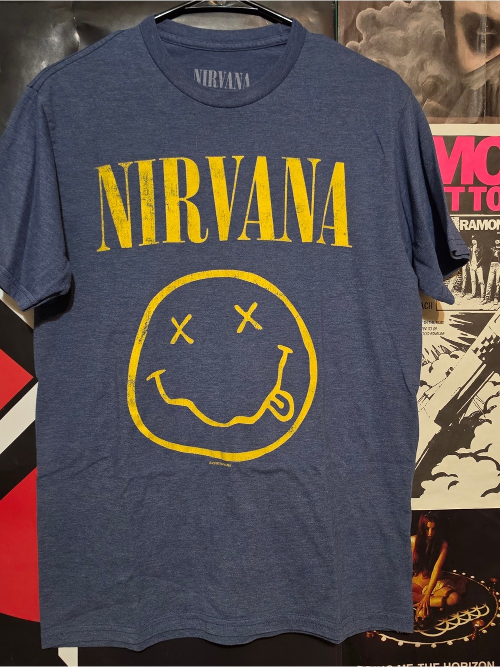 Grunge nirvana band tee
